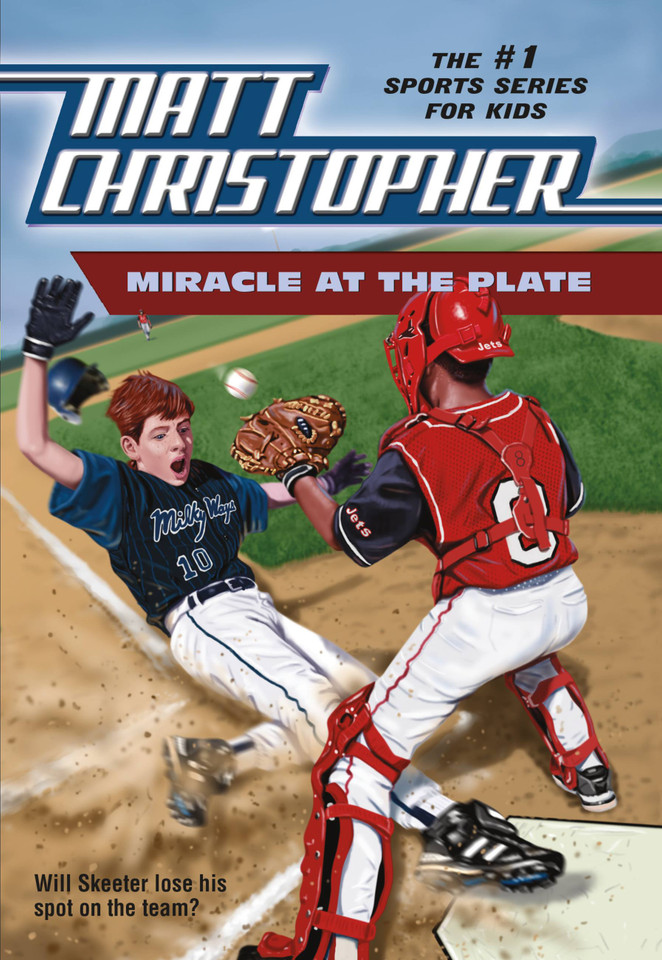 Miracle at the Plate book cover by Matt Christopher