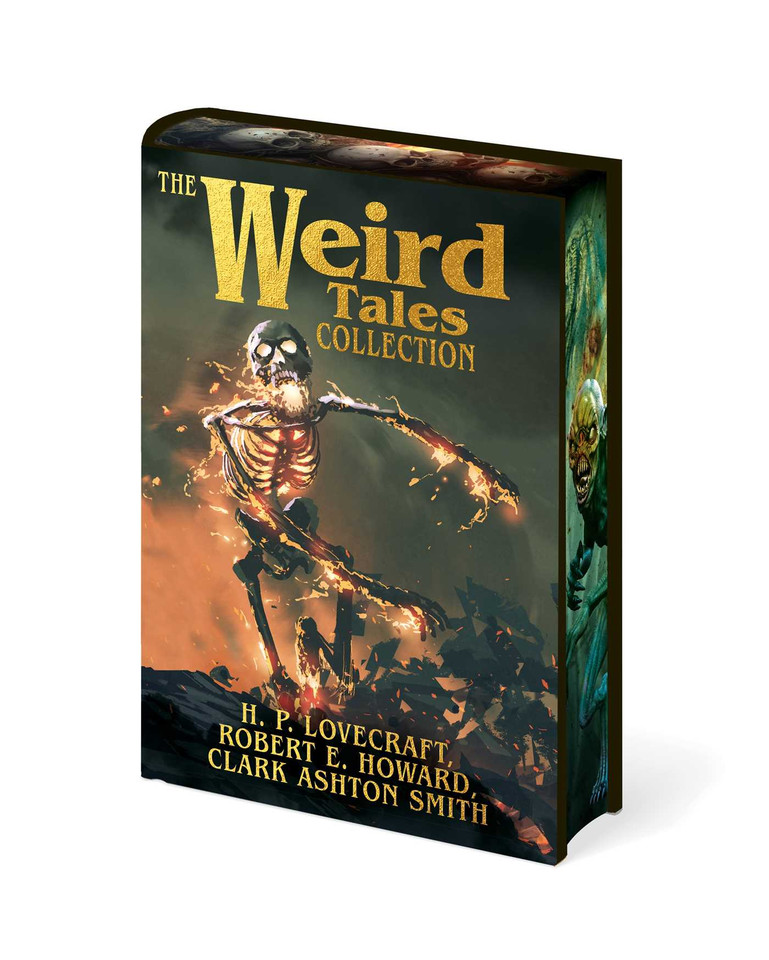 The Weird Tales Collection (Arcturus Pulp Classics) book cover by H. P. Lovecraft, Robert Ervin Howard, Clark Ashton Smith