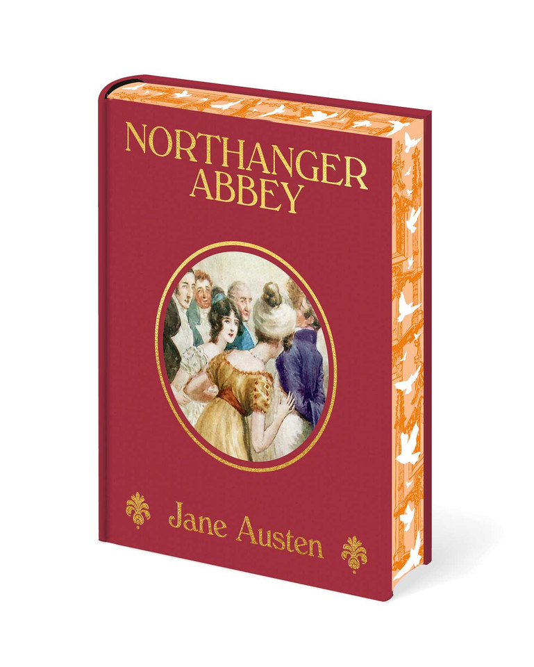 Northanger Abbey: Sprayed Edge Gift Edition (Arcturus Decorative Classics) book cover by Jane Austen