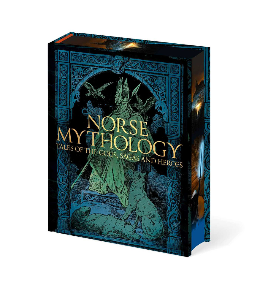 Norse Mythology: Tales of the Gods, Sagas and Heroes (Arcturus Epic Classics) book cover by Mary Litchfield, Sarah Powers Bradish, Abbie Farewell Brown, William Morris, Edward Ernest Kellett