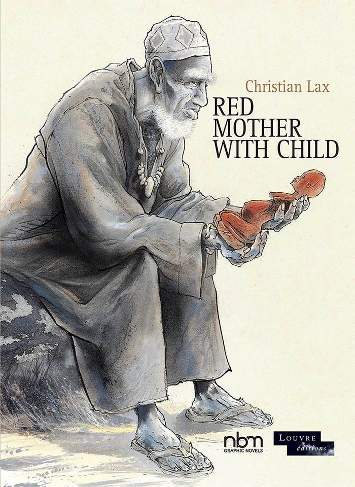 The Red Mother With Child (Louvre Collection) book cover by Christian Lax