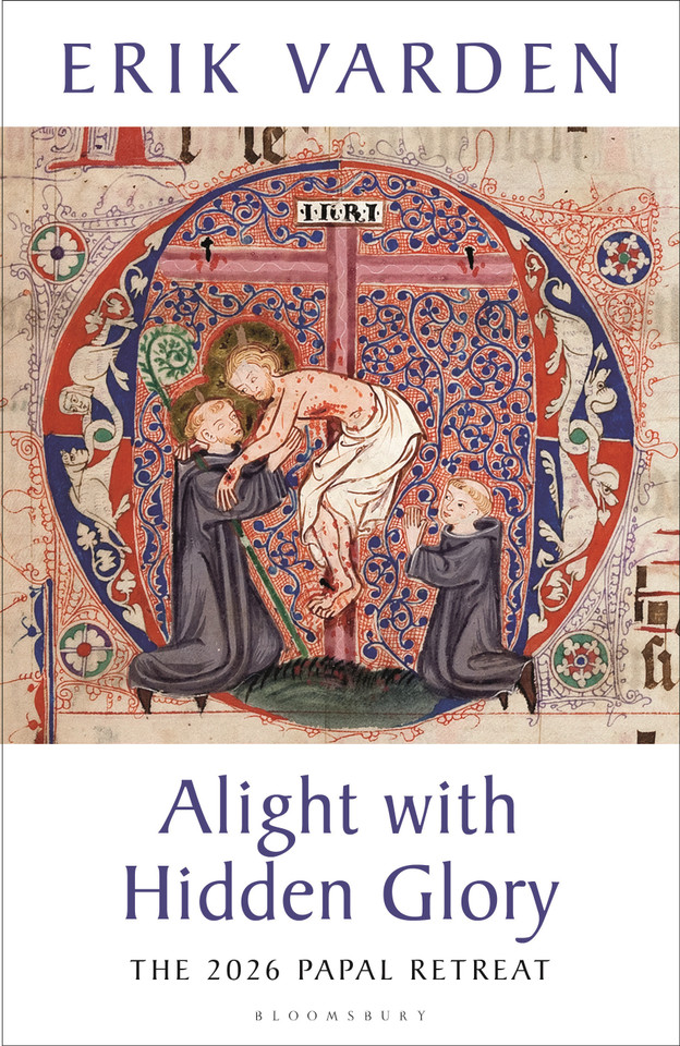 Alight with Hidden Glory book cover by Erik Varden
