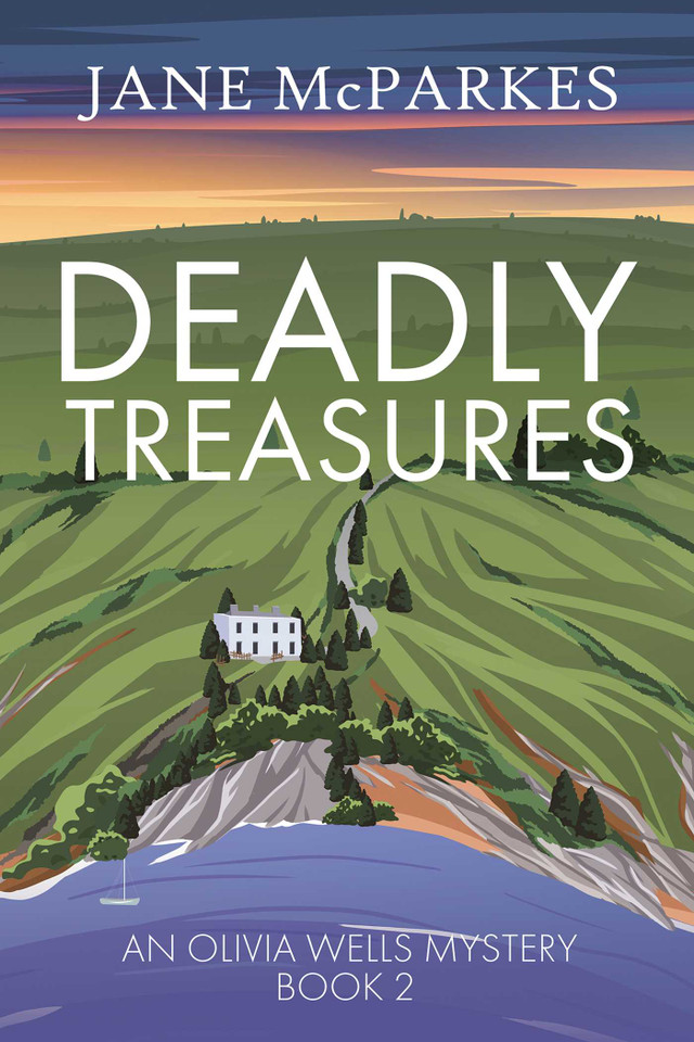Deadly Treasures book cover by Jane McParkes