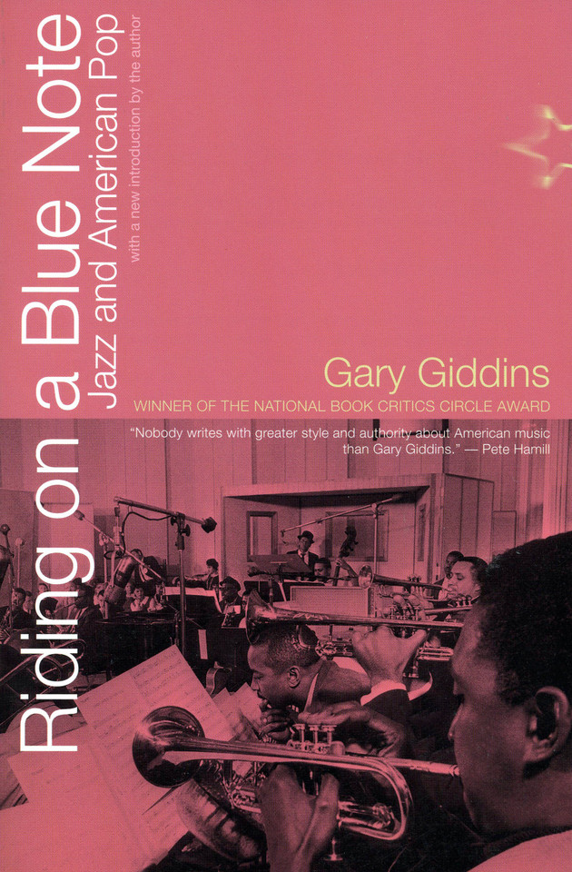 Riding On A Blue Note: Jazz And American Pop book cover by Gary Giddins