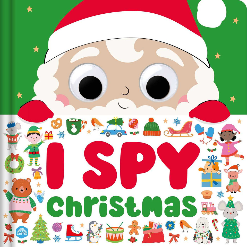 I Spy Christmas book cover by IglooBooks