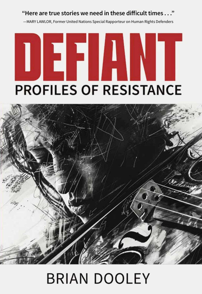 Defiant book cover by Brian Dooley