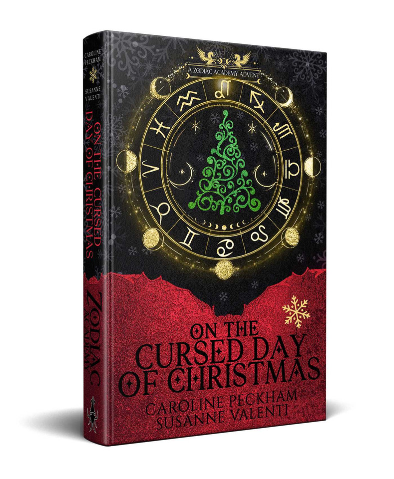 Zodiac Academy 10: On the Cursed Day of Christmas (Zodiac Academy) book cover by Caroline Peckham, Susanne Valenti