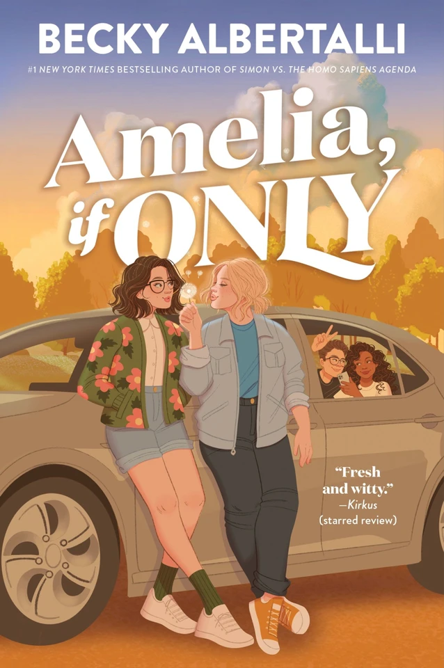 Amelia, If Only book cover by Becky Albertalli