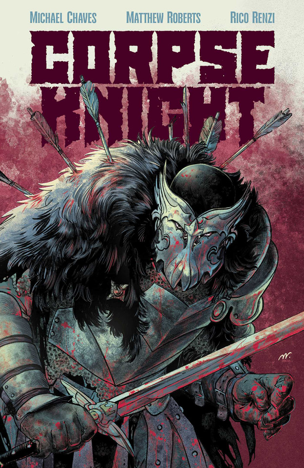 Corpse Knight Vol. 1 book cover by Michael Chaves