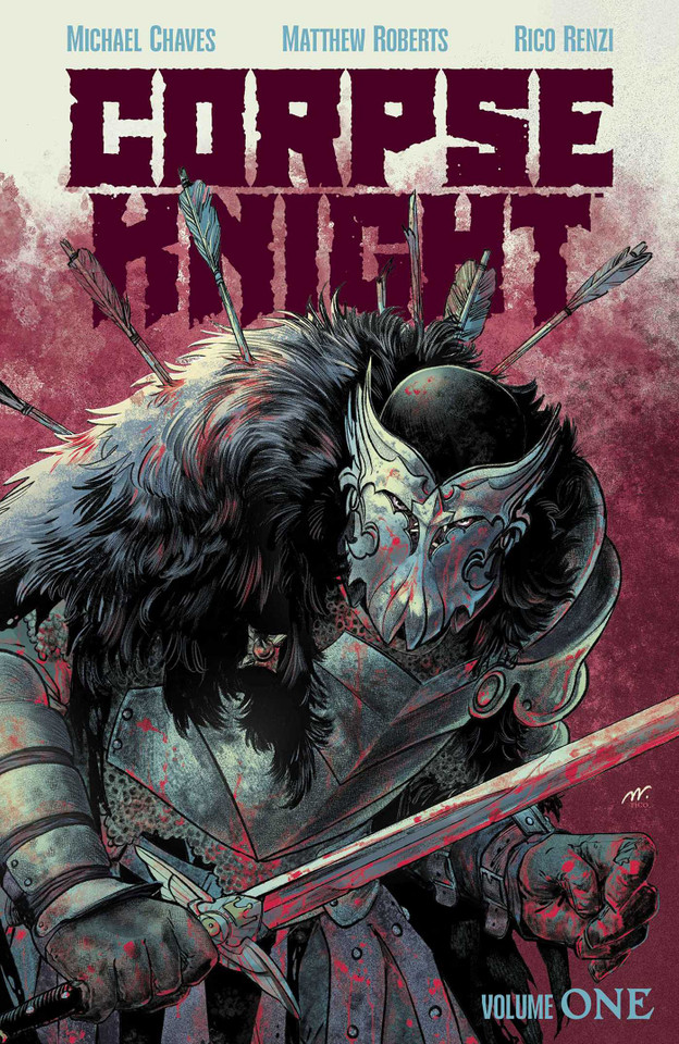 Corpse Knight Vol. 1 book cover by Michael Chaves