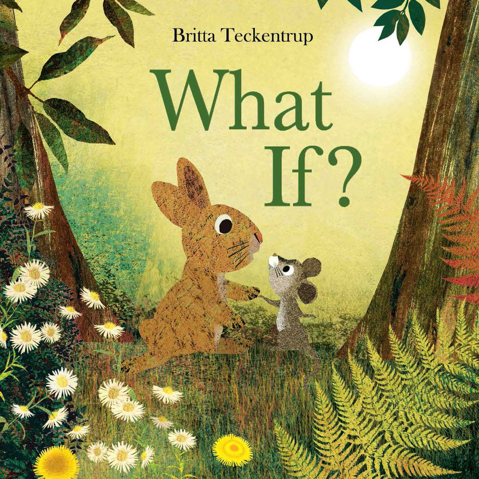 What If? book cover by Britta Teckentrup