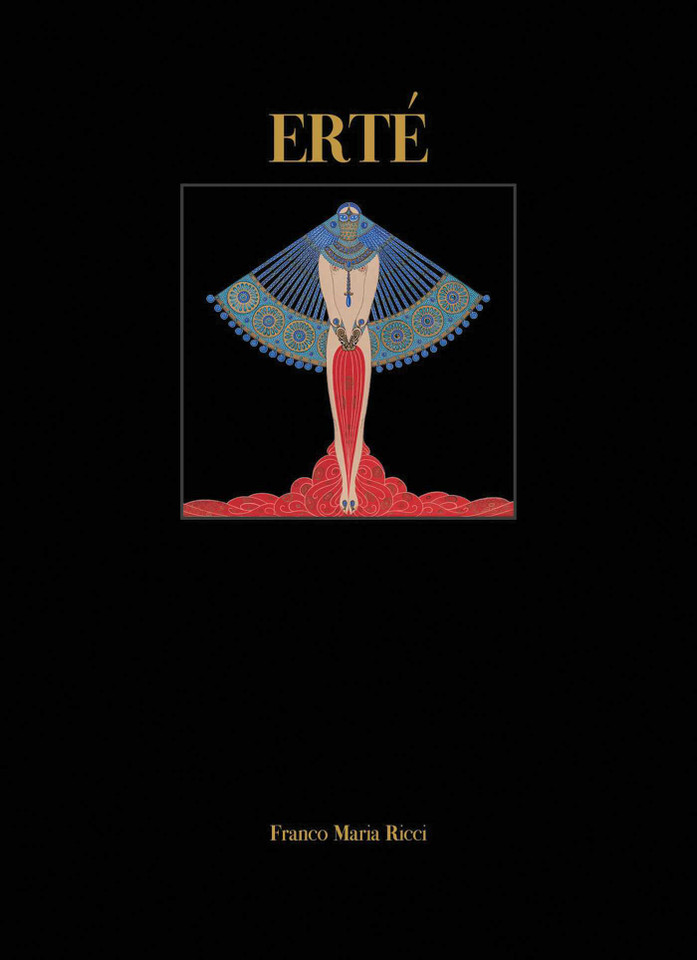 Erté book cover by Valerio Terraroli, Alessandra Tiddia