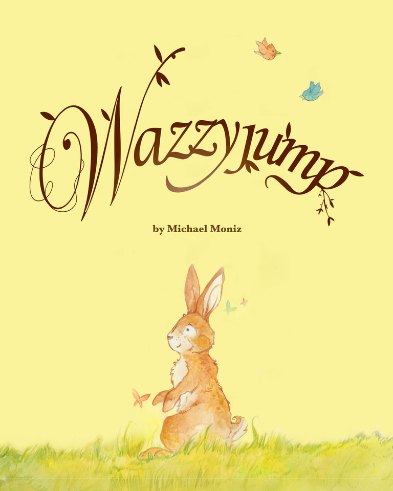 Wazzyjump book cover by Michael  Moniz