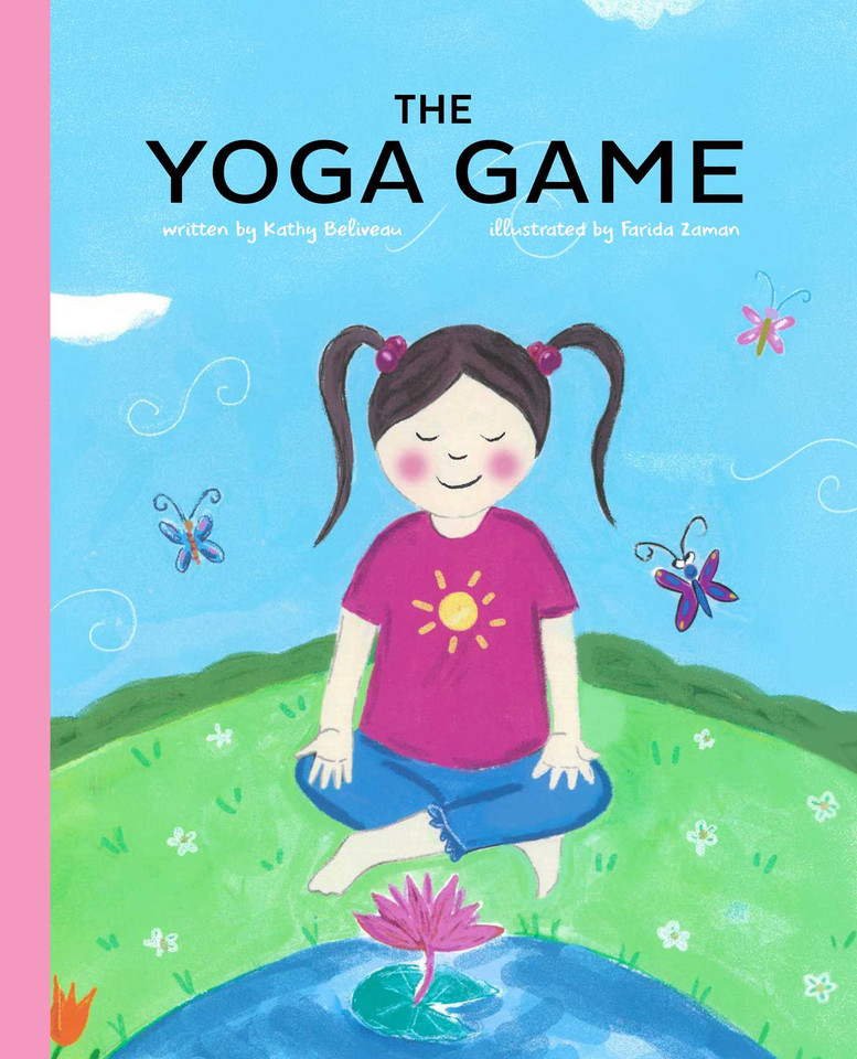 The Yoga Game book cover by Kathy Beliveau