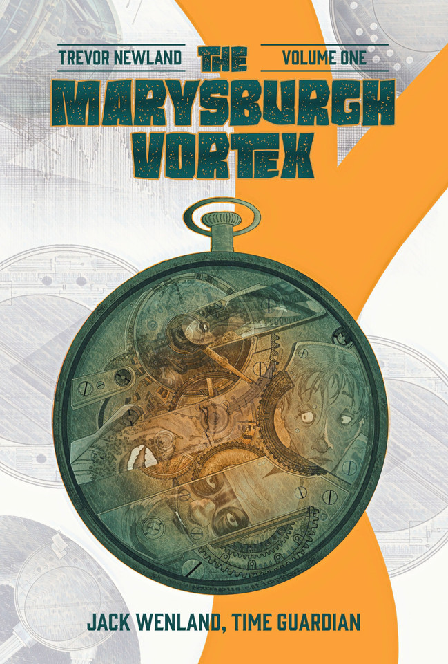 Jack Wenland: Time guardian (The Marysburgh Vortex) book cover by Trevor Newland