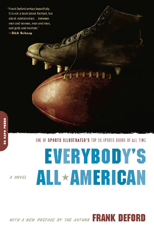 Everybody's All-american book cover by Frank Deford