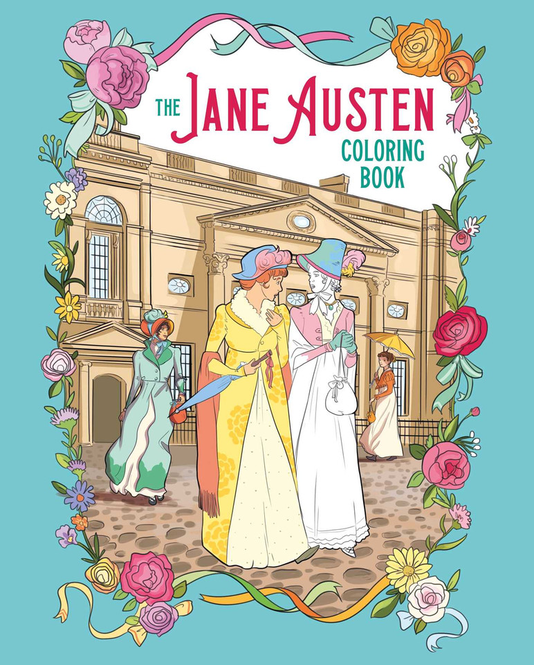 The Jane Austen Coloring Book book cover by 