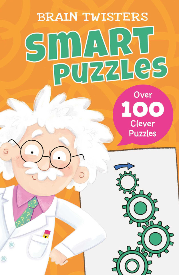 Brain Twisters: Smart Puzzles: Over 80 Clever Puzzles book cover by Finnegan