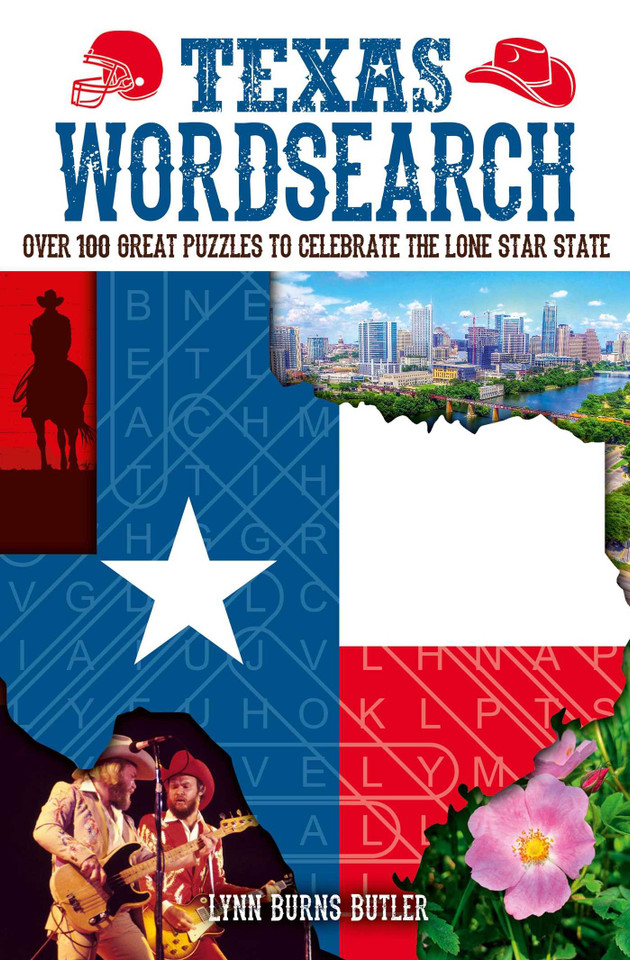 Texas Wordsearch: Over 100 Great Puzzles to Celebrate the Lone Star State book cover by Lynn Burns