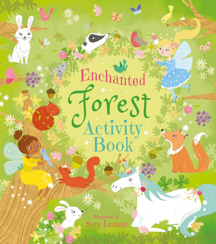 Enchanted Forest Activity Book book cover by Regan