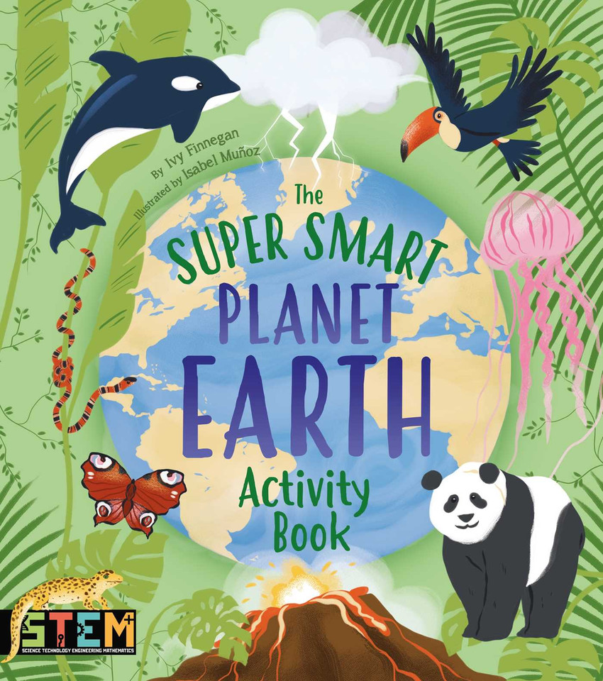 The Super Smart Planet Earth Activity Book book cover by Barder