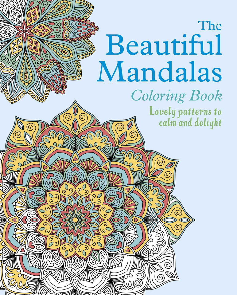 The Beautiful Mandalas Coloring Book (Sirius Creative Coloring) book cover by Tansy Willow