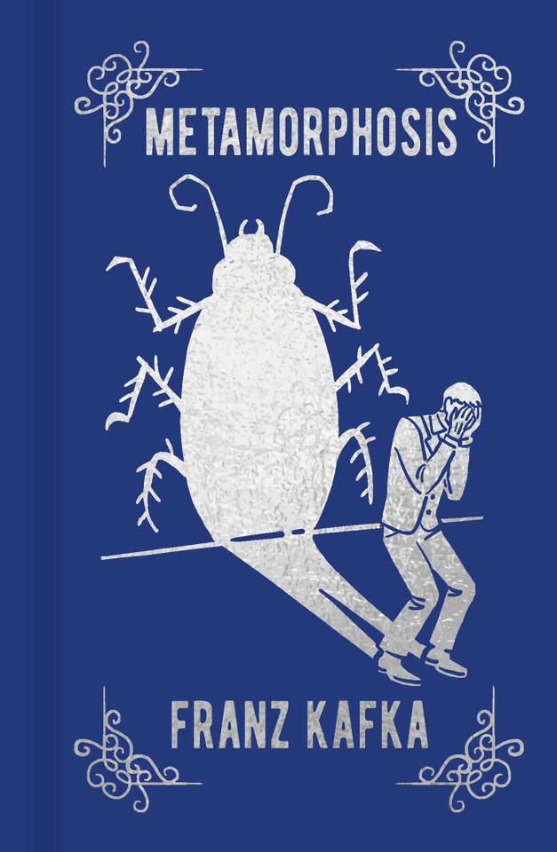 Metamorphosis: Gilded Pocket Edition (Arcturus Ornate Classics) book cover by Franz Kafka
