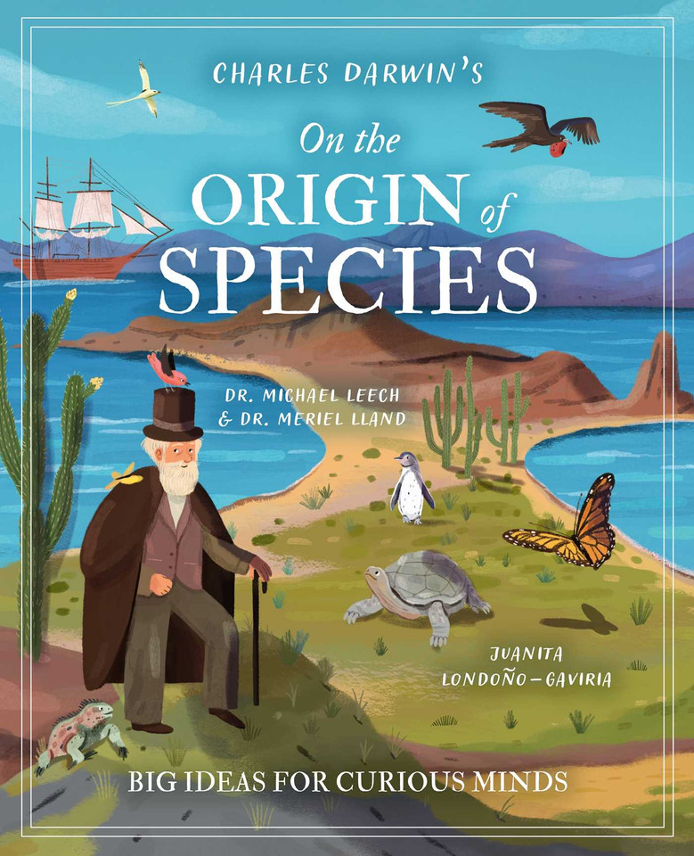 Charles Darwin's On the Origin of Species: Big Ideas for Curious Minds book cover by Leach,Lland