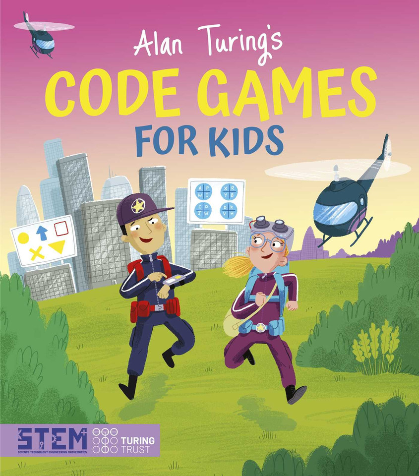 Alan Turing's Code Games for Kids book cover by Regan