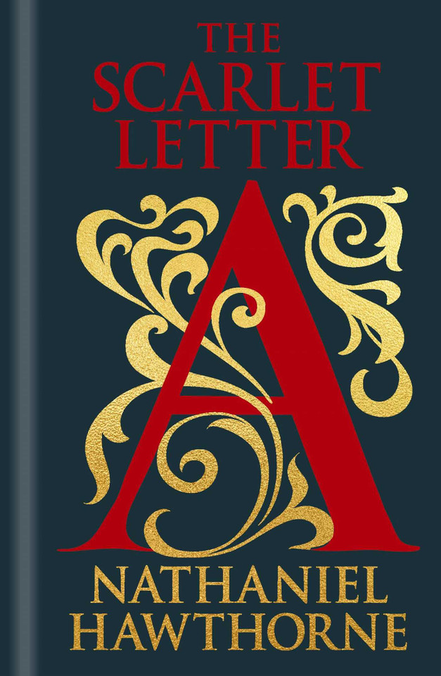 The Scarlet Letter: Gilded Pocket Edition (Arcturus Ornate Classics) book cover by Nathaniel Hawthorne