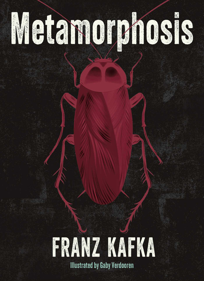 Metamorphosis: Illustrated by Gaby Verdooren (Arcturus Illustrated Classics) book cover by Franz Kafka