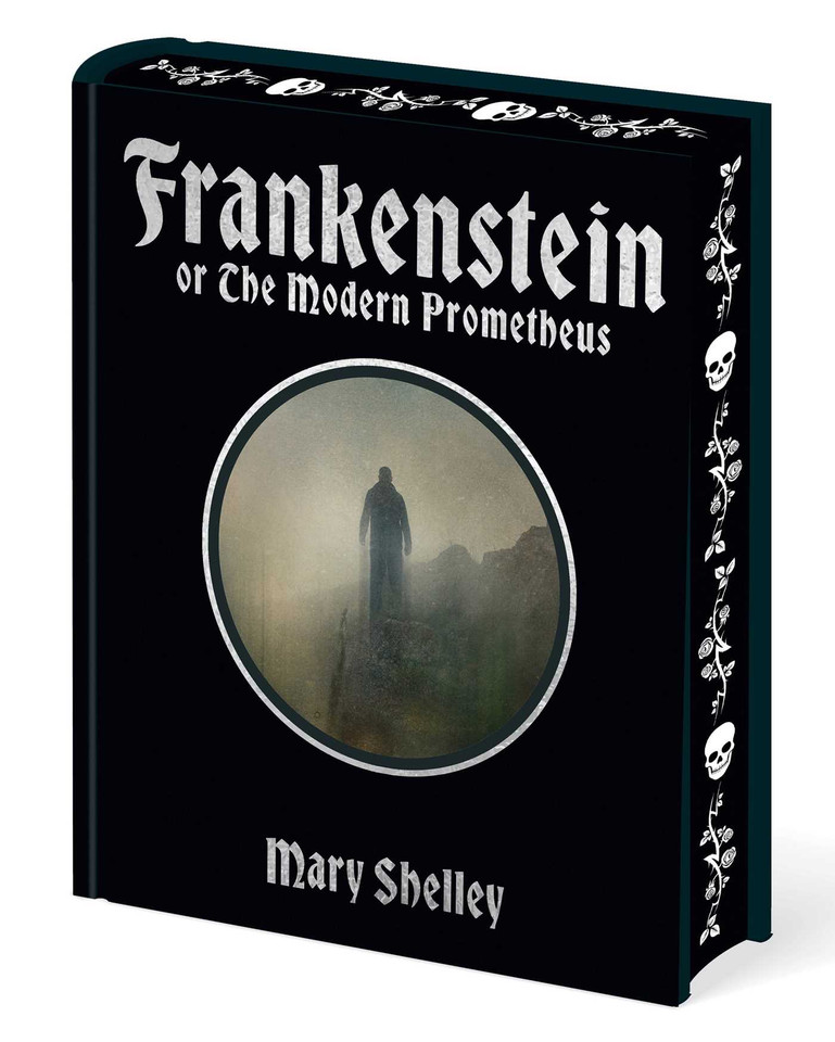 Frankenstein: Sprayed Edge Gift Edition (Arcturus Decorative Classics) book cover by Mary Shelley