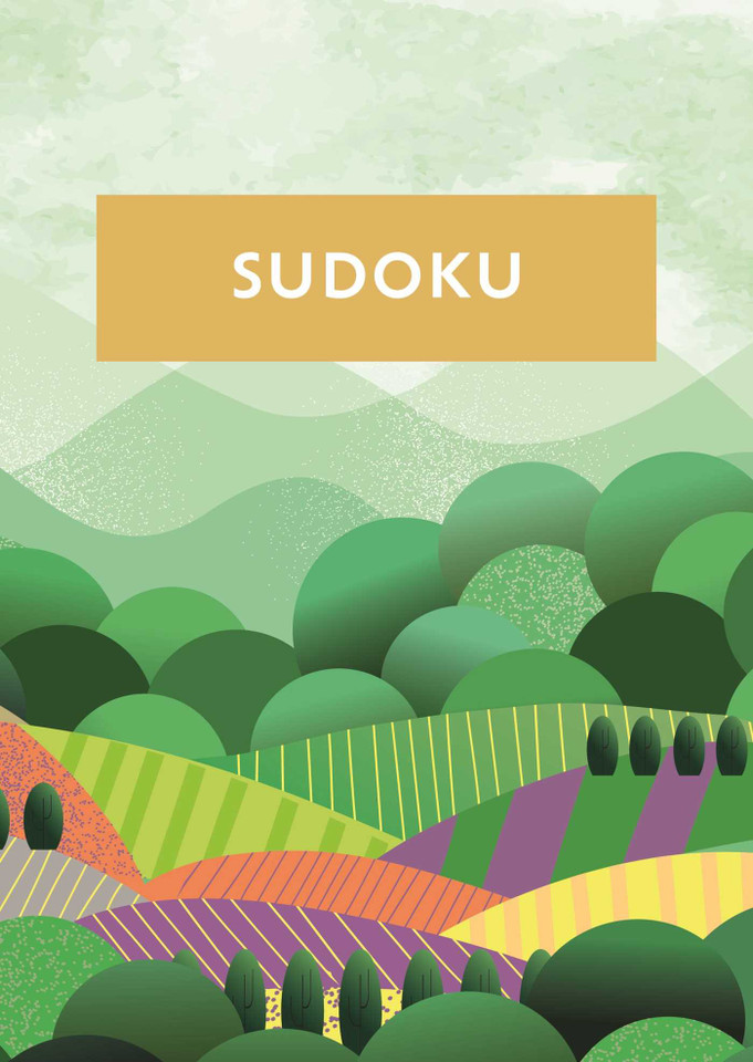 Sudoku book cover by Eric Saunders