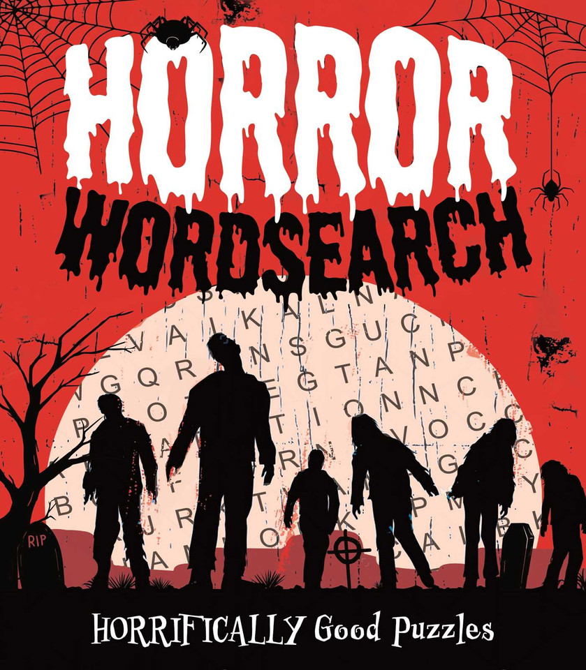 Horror Wordsearch: Horrifically Good Puzzles (Sirius Classic Puzzles) book cover by Eric Saunders