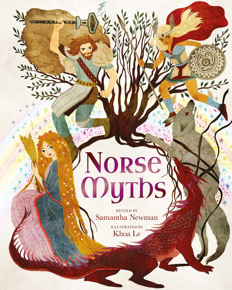 Norse Myths: 15 Classic Legends Retold for Children book cover by Newman