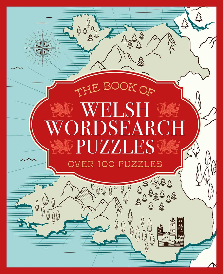 The Book of Welsh Wordsearch Puzzles: Over 100 Puzzles book cover by Sarah Jennings