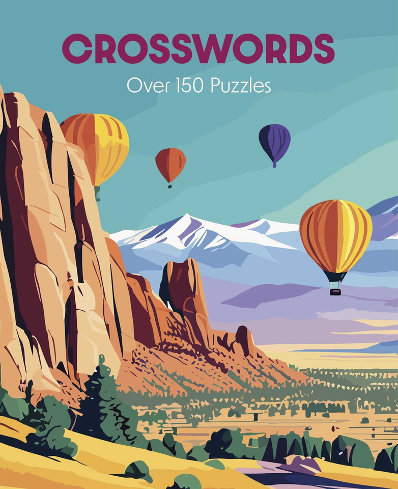 Crosswords: Over 150 Puzzles book cover by Eric Saunders