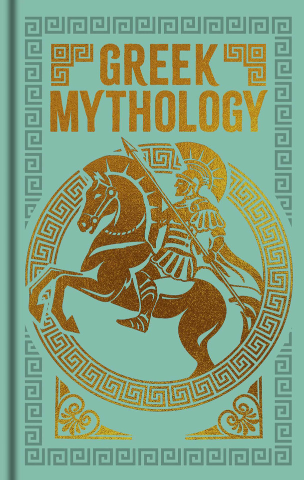 Greek Mythology: Gilded Pocket Edition (Arcturus Ornate Classics) book cover by Nathaniel Hawthorne, V.C. Turnbull