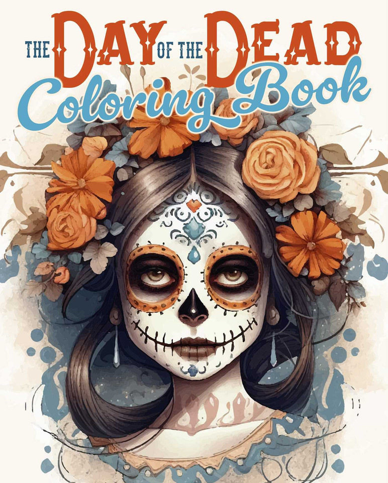 The Day of the Dead Coloring Book (Sirius Creative Coloring) book cover by Diego Vaisberg