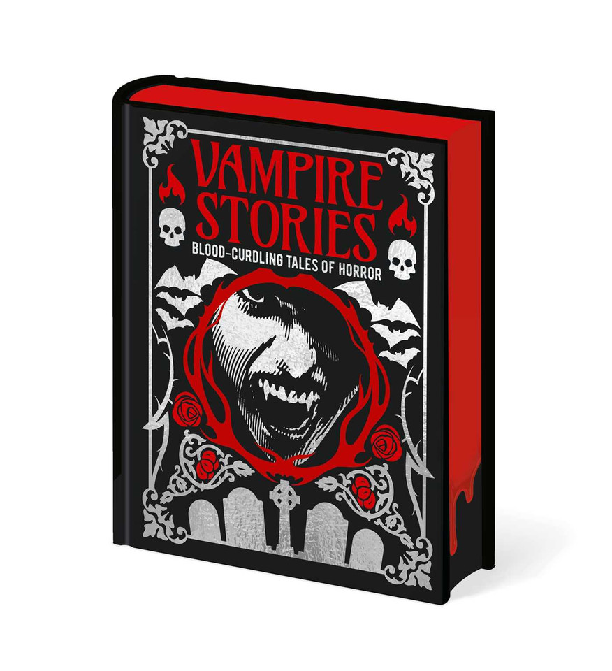 Vampire Stories: Blood-Curdling Tales of Horror (Arcturus Gilded Classics) book cover by Edgar Allan Poe, Algernon Blackwood