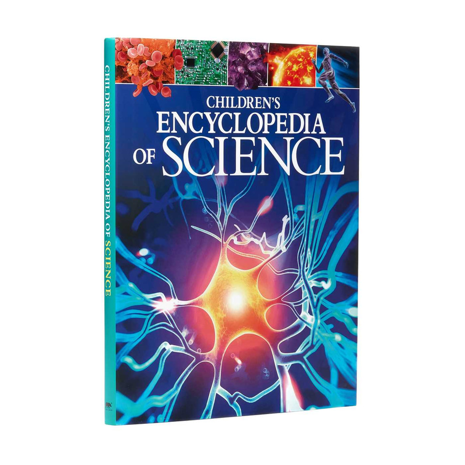 Children's Encyclopedia of Science book cover by Sparrow