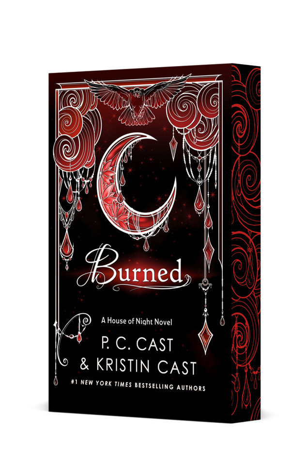 Burned: Deluxe Edition (House of Night Novels #7) book cover by P. C. Cast, Kristin Cast