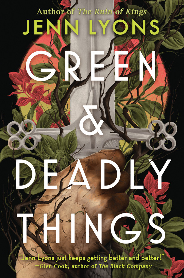 Green & Deadly Things book cover by Jenn Lyons