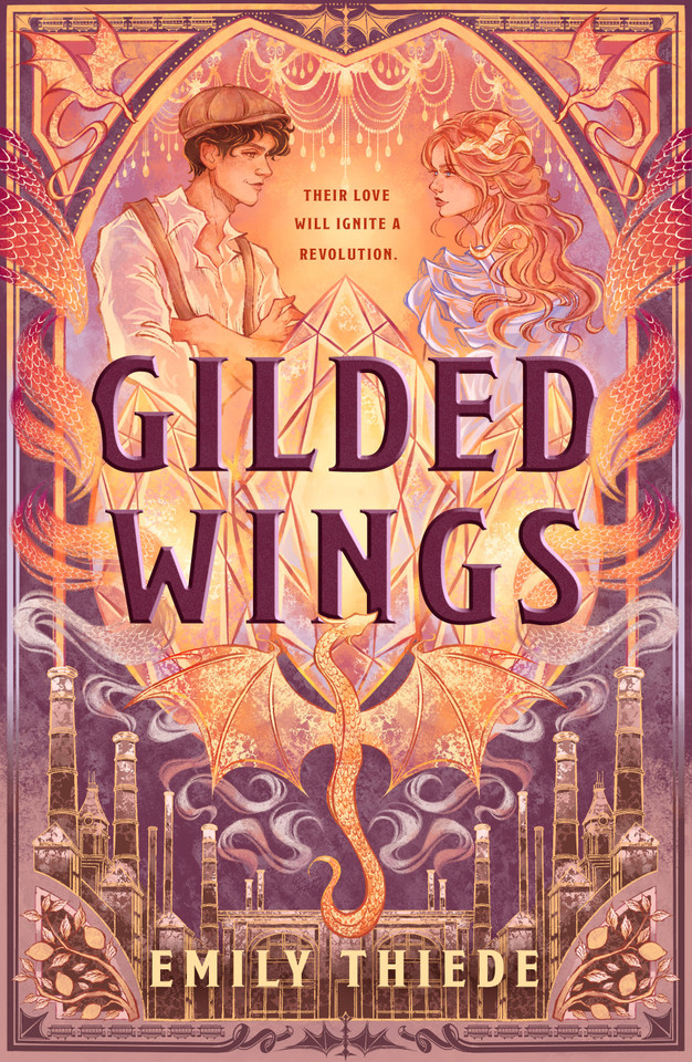 Gilded Wings book cover by Emily Thiede