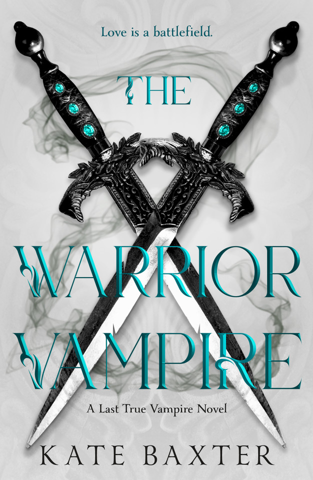 The Warrior Vampire: A Last True Vampire Novel book cover by Kate Baxter