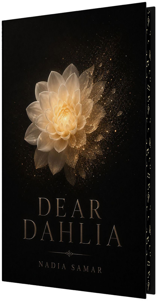 Dear Dahlia book cover by Nadia Samar