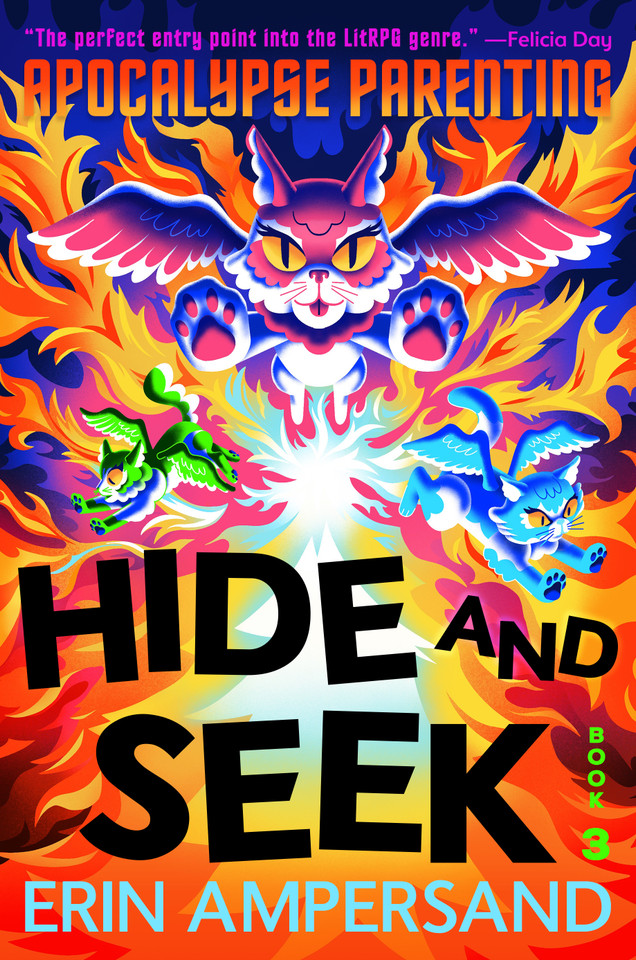 Hide and Seek (Apocalypse Parenting #3) book cover by Erin Ampersand