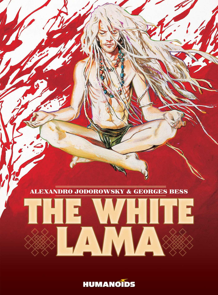 The White Lama book cover by Alejandro Jodorowsky