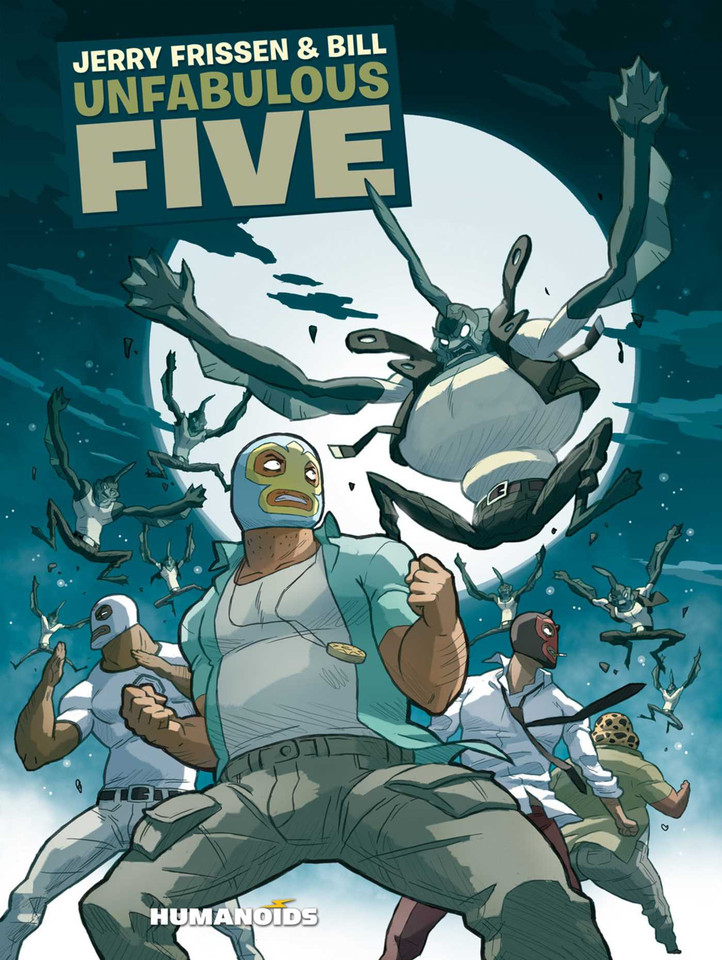Unfabulous Five book cover by Jerry Frissen
