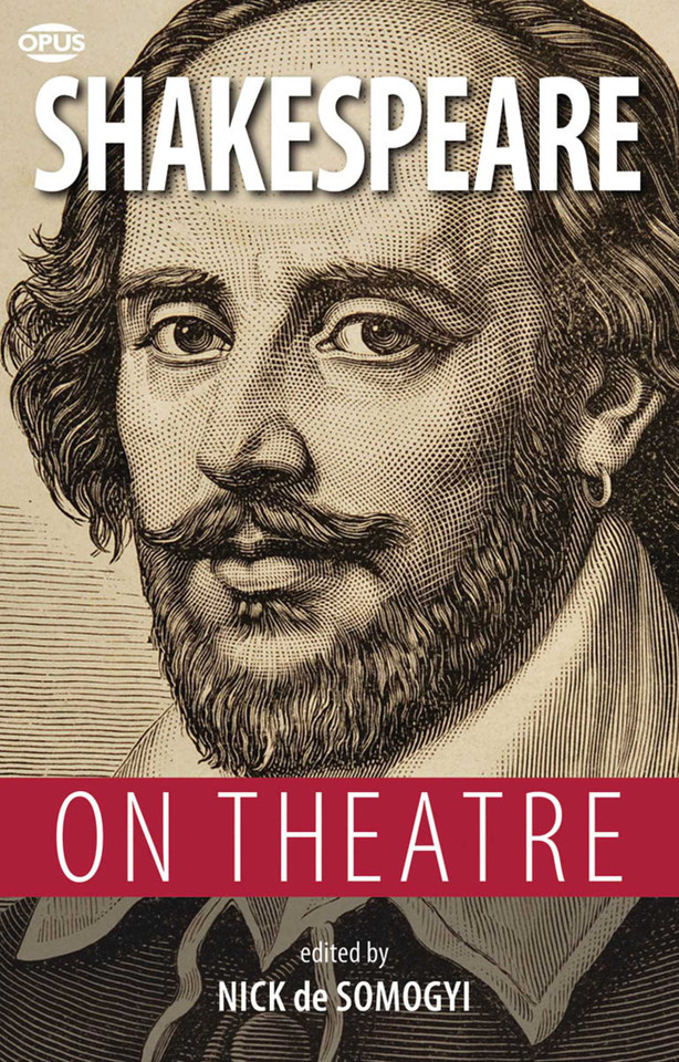Shakespeare on Theatre book cover by William Shakespeare